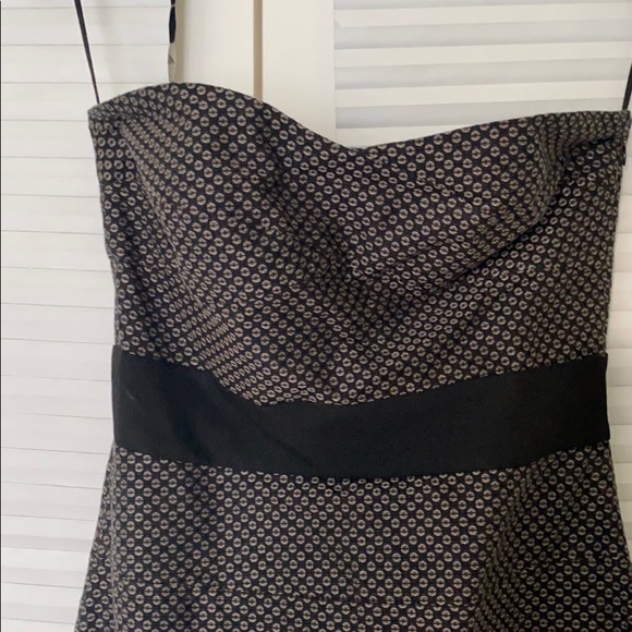 Zara black strapless bandeau dress - Picture 2 of 5